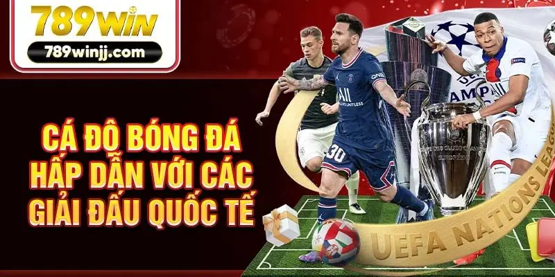Cá độ bóng đá hấp dẫn với các giải đấu quốc tế